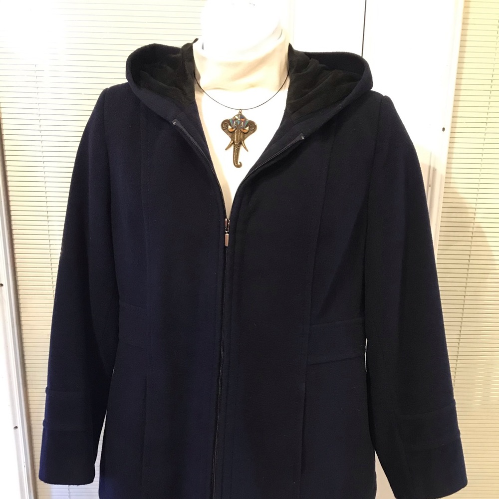 Forecaster Boston Wool Jacket - Size 14 - W/Hoodie